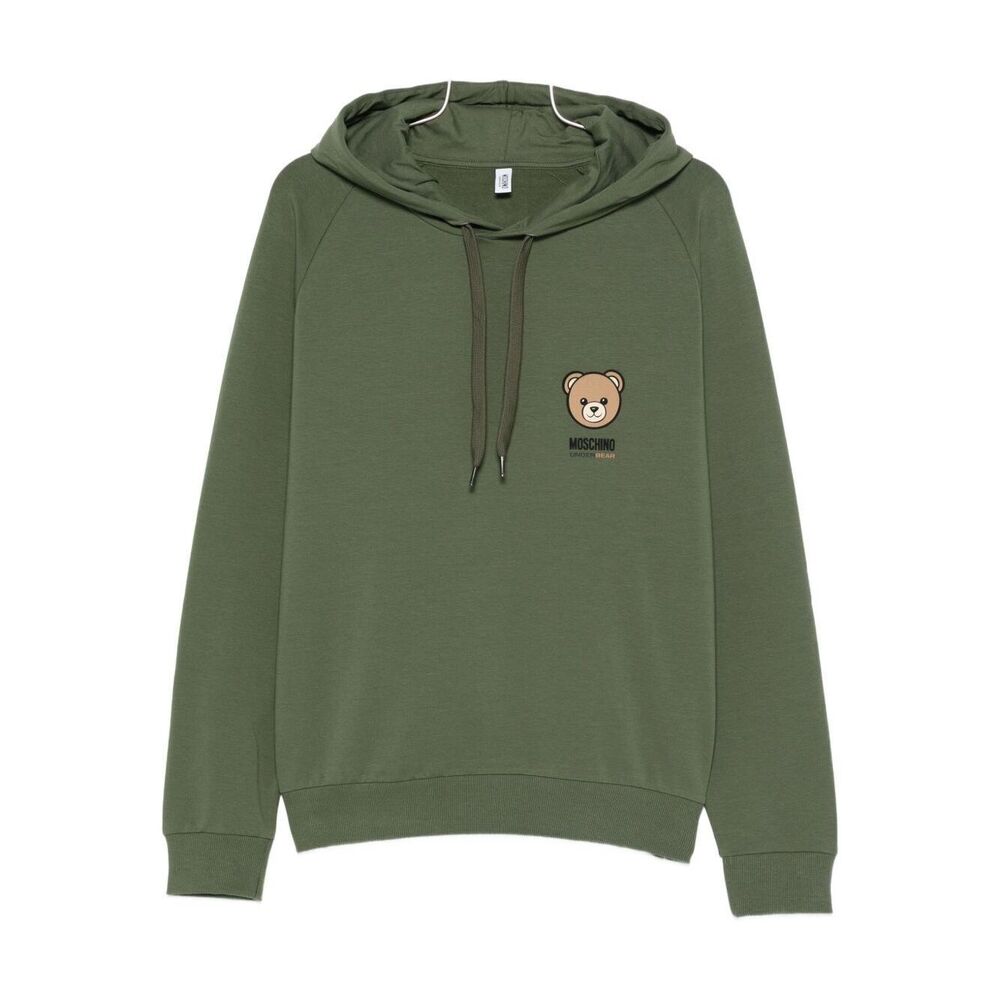 MOSCHINO Signature Teddy Bear Motif Hoodie